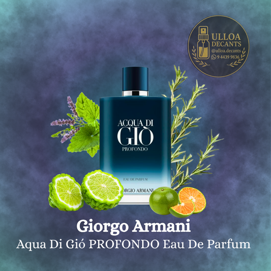 Decant de Acqua Di Gió Profondo Eau De Parfum de Giorgo Armani